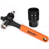BEAUGIREW Bike Crank Puller Tool Set Bicycle Crank Extractor Arm