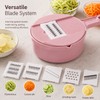 9-in-1 Vegetable Cutter for Kitchen – Multi-Function Slicer, Shredder and