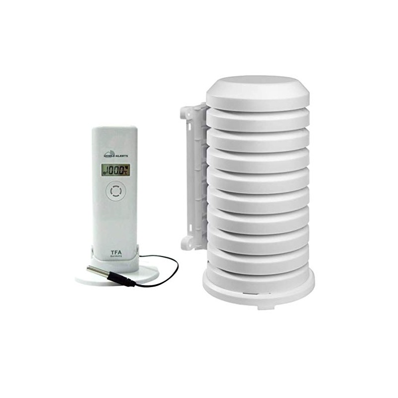 TFA Dostmann 30.3302.02 WeatherHub T/F Transmitter with Professional Cable Sensor