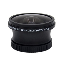 0.21x High Definition Fish-Eye Lens (25mm) for Sony Handycam DCR-DVD205