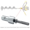 Ice Fishing Auger Drill Adapter - SDS Plus to 1/2"