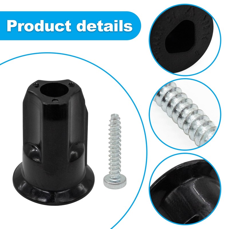 UP13 Big Ball Pair of Spindle to BRUSHBAR ADAPTORS +