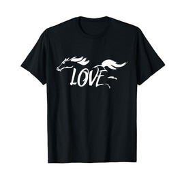 Love Horses Gifts For Horse Lovers Girls Women T-Shirt