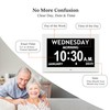 10.1'' Digital Clock, 1280*800p HD Extra Large Display, Dementia Clock