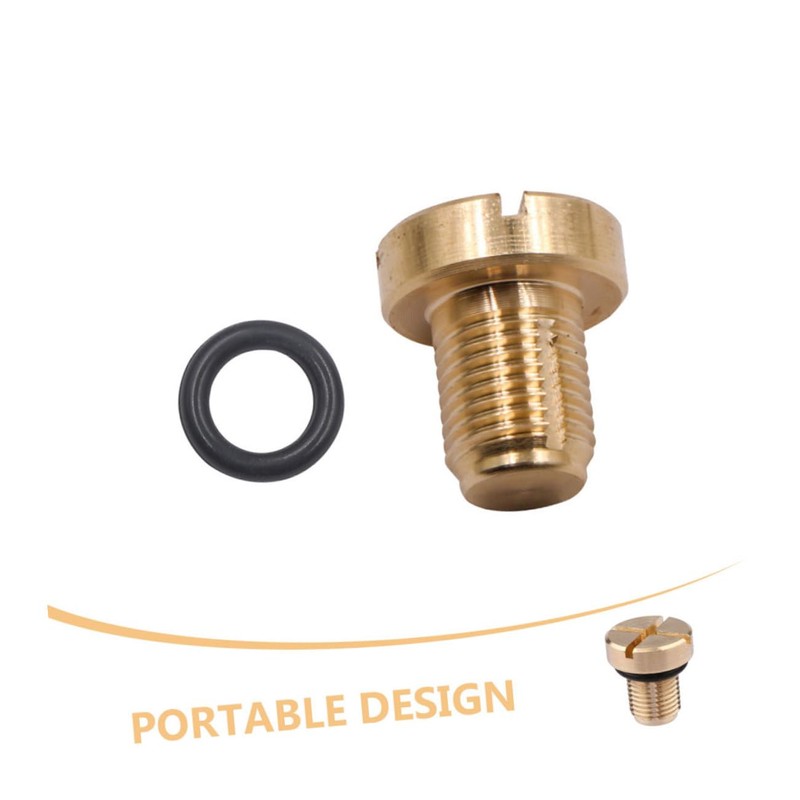 GRIRIW Radiator Expansion Tank Bleeder Screw M10*1 Fit for E36