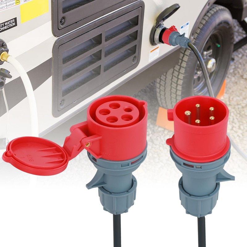 CEE High Current Adapter, 32A to 16A 5G2.5 5P, 32A