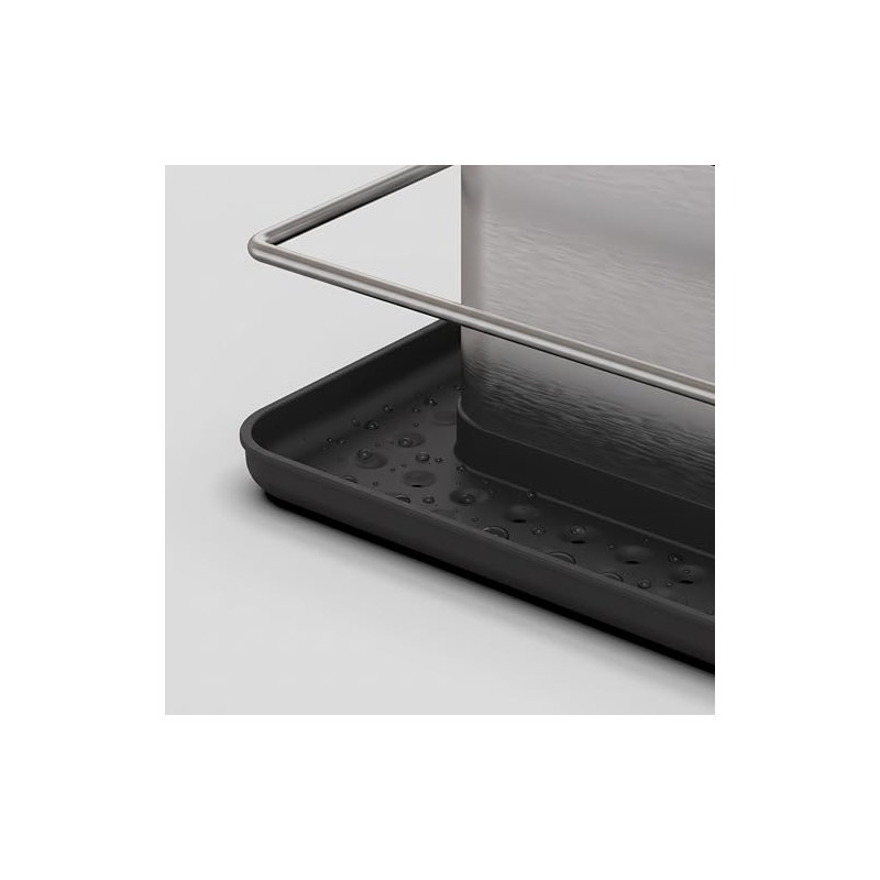 Relaxdays Sink Organiser, with Drip Tray and Sponge Holder, H