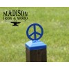 Madison Iron and Wood Peace Post Cap for 3-1/2" Post