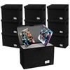 YNSZAS 10 Pack Comic Book Storage Box 15.8" X 7.8"