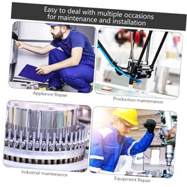 KICHOUSE External Circlip Assortment 320pcs Steel Retaining Clip Ring Set Snap Ring for Repair Projects