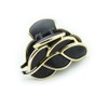 Meilliwish Leaf Cute Girl's Hair Grip Clip (D08) (Black)