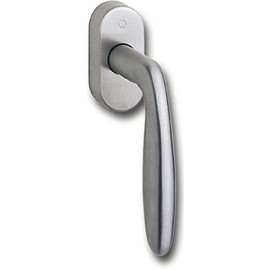 Hoppe Window Handle 8102154 Verona Square 7 x 32 mm Stainless Steel Effect
