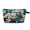 MoCaliduccious Flower Makeup Bags for Zipper Cosmetic Pouch Travel Toiletry