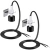 Gulfmew 2 Pack SS3 Pan Float Switch with Condensate Overflow