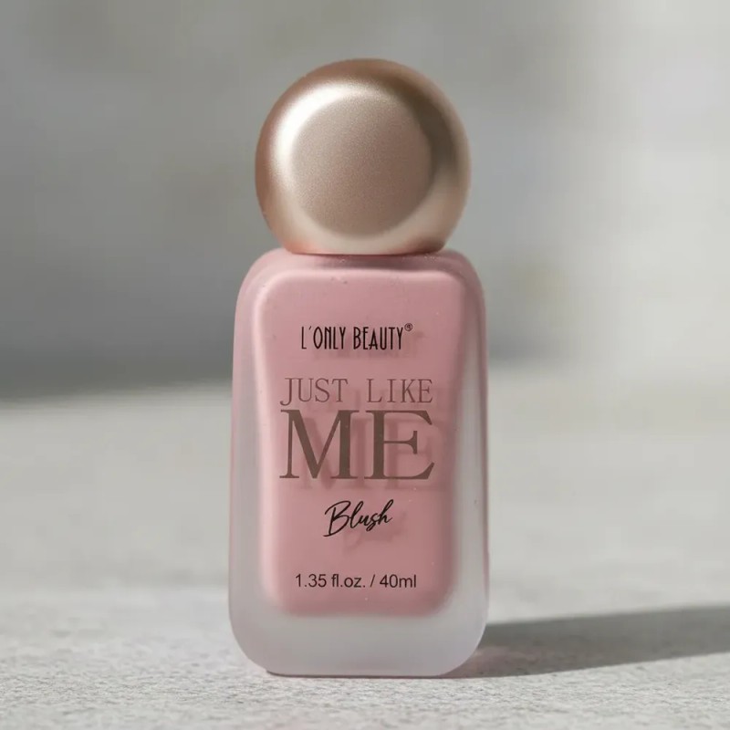 Blush Rubor Liquido Lonly Beauty Coral Claro