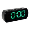 LED Clock Dual Mode Auto Dimming Temperature Display Snooze Function