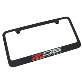 Elite Automotive Products, Inc. License Plate Frame for Chevy Z06 (Black)