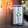 iSYFIX Recycle Sticker for Trash Can –6 Pack 5 inch-