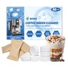 48Pack Coffee Machine Cleaner Descaler Tablets,Espresso Machine Cleaning Tabs,Cleaning Coffee