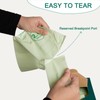 HECTOLIFE 2.6 Gallon 100 Count,Compostable Bags Handle Tie,Tear Resistant Kitchen
