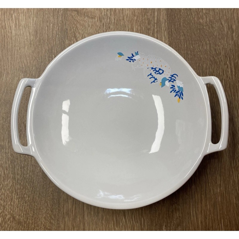 Le Creuset Lotus "Vapeur" LE CREUSET 8" Stoneware Wok Dish