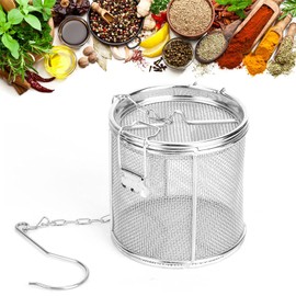 Spice Filter, Spice Strainer Stainless Steel Large Stainless Steel Tea Filter Cup Spice Filter Tea Filter Spice Strainer Made of Stainless Steel Loose Jug Large Tea Strainer for Teapot Tea Filter Tea