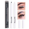 Yeweian Black White Eyeliner Pencil Set, Matte Smooth White Eye