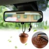 RoyAroma Wooden Acorn Essential Oil Car Diffuser Air Freshener Hang