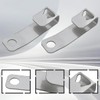Misimain 2-Pack Cooler Lock Bracket with Bottle Opener, Heavy Duty