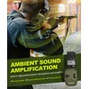 ZOHAN UPGRATED EM054 Electronic Shooting Ear Protection with 5 Replaceable