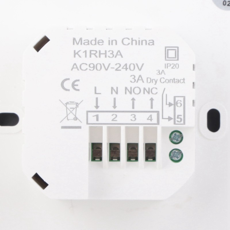 Digital Thermostat LCD Display Timing Temperature Controller for Heating