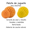 Pelota Mr. Wuff Grande Para Perro Con Sonido Caucho 8cm