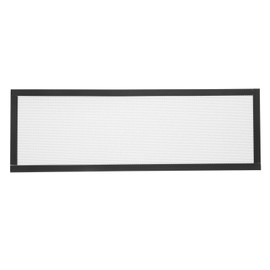 MECCANIXITY 3PCS PC Dust Filter, 360mmx120mm PVC Computer Case Cooler Dustproof Mesh Cover Fan Grills for Computer Chassis Speaker, White