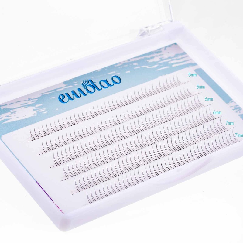 PARTIAL FALSE EYELASHES, Natural, For Eyelashes, Points for Under Eyelashes,