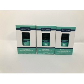Airomé 100% Pure Therapeutic Grade Essential Oils 15ml EUCALYPTUS 3-Pack