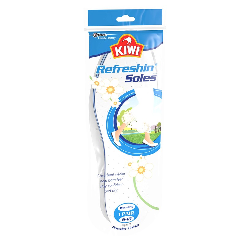 Kiwi Refreshin Soles Wome Size 1ct Kiwi Women's Refeshin Soles