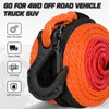 X-BULL Synthetic Winch Rope - Cable Kit -1/2" X 85ft