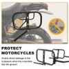 REARACE Saddlebag Support Racks, Motorcycle Pannier Racks Side Carrier Fit