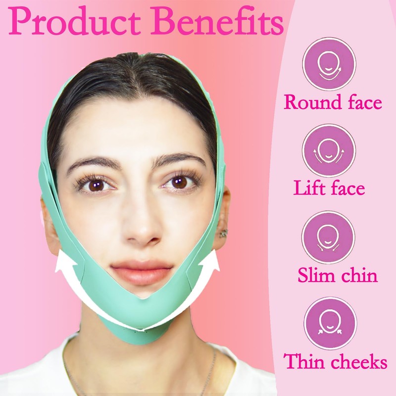 V Line Lifting Mask Chin Strap for Sleeping, Face Lifting