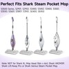 BIVVIK Steam Mop Replacement Pads for Shark S3500 Series S3501