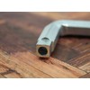 Faithfull FAISPRAD Alloy Steel, Zinc Radiator Spanner L-Shaped 10mm Square