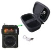 WERJIA Storage Case Compatible ZHIWHIS Bluetooth Speaker Ultra Mini Short