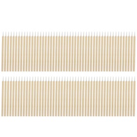 100pcs Eyeliner Brush Disposable Ultra Fine Point Eyeliner Applicator Cosmetic Eye Wands Eye Liner Makeup Tool