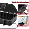 Large Security Lock Box,Outdoor Waterproof Shockproof 4-Digit Combination Key Safe