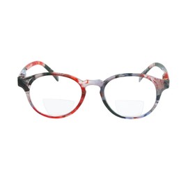 Abyss22 Gafas de lectura, bisagra de resorte, lectores bifocales para mujeres y hombres, Multicolor/Rosa, 2.50 US