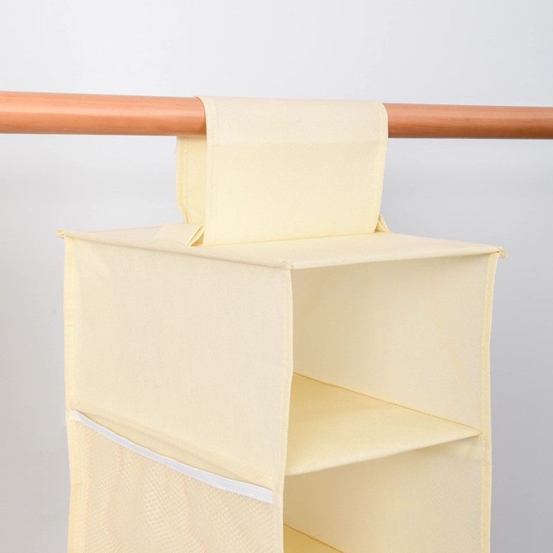 Berdeng Hanging Shoe Organizer for Closet with Side Mesh Pockets，Hat