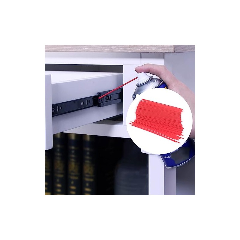 Spray Can Straws,Flexible Spray Extension Straws,Plastic Replacement Spray Can Extension