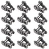 12Pcs #35 Chain Offset Half Link Roller, Chain Master Link,