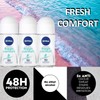NIVEA FRESH COMFORT, ROLL-ON – FREE ALCOHOL, ANTIPERSPIRANT DEODORANT, 48