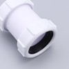 EMSea 2 Pieces Straight Pipe Connectors 40mm PP Drain Pipe
